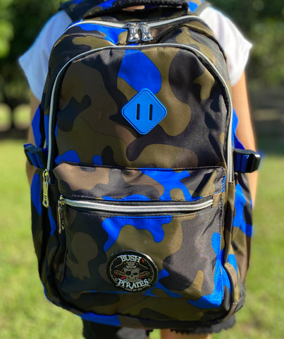 Backpack - Camo Blue