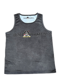 Fishing Singlet KIDS - Charcoal