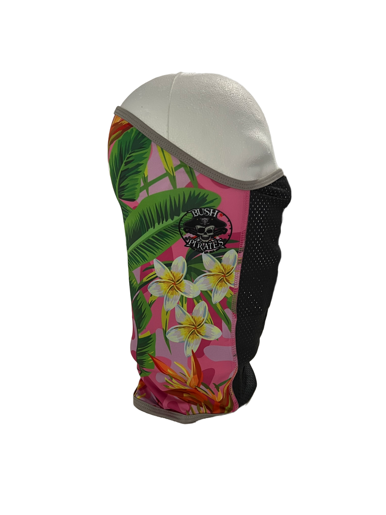 Fitted Face Mask - Tropical – Bush Pirates